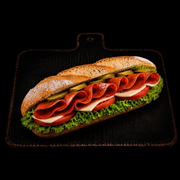 Sandwich Salami Fromage
